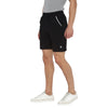 Almo Men Combed Cotton Knitted Shorts | Regular Fit | Soft & Breathable | Everyday Comfort Shorts for Men-Black