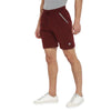 Almo Men Combed Cotton Knitted Shorts | Regular Fit | Soft & Breathable | Everyday Comfort Shorts for Men-Wine