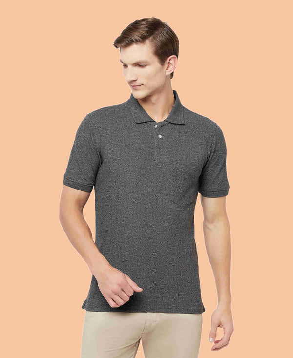 HiFlyers Men'S Grindle Tshirts With Pocket Black