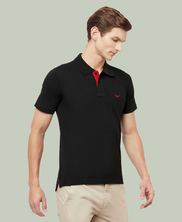HiFlyers Black Polo T-Shirt