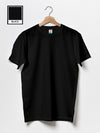 T.T. Men'S Eco Friendly (Cotton Rich) Recycled Fabric Solid Regular Fit Round Neck T-Shirt Pack Of 2 -Black-Bottle Green