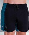 T.T. Men Solid Cotton Shorts Pack Of 2 Black::Air