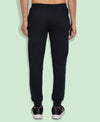 HiFlyers Men Black Slim Fit Solid Terry Joggers