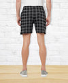T.T. Men Cool Check Shorts Pack Of 1 Black