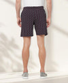 T.T. Men Cool Printed Shorts Pack Of 1 Black