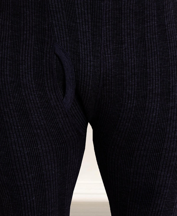 T.T. Men Hotpot Elite Light Weight , Super Warm With Polyfill Sandwich Technology Pyjama Thermal - Black