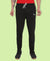 HiFlyers Mens Black Trackpants