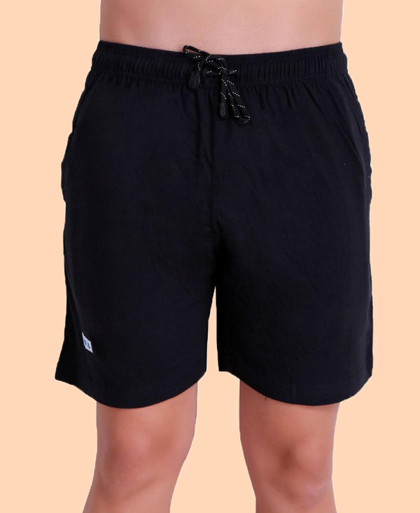 T.T. Men Bermuda Shorts Black