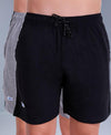 T.T. Men Solid Cotton Shorts Pack Of 2 Navy::Grey