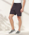 T.T. Men Cool Printed Shorts Pack Of 1 Black