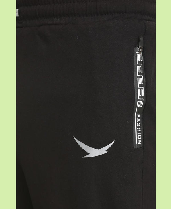 HiFlyers Mens Black Trackpants