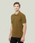 HiFlyers Men'S Grindle Tshirts With Pocket Brown