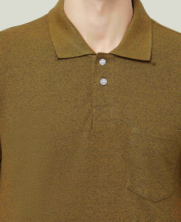 HiFlyers Men'S Grindle Tshirts With Pocket Brown