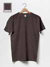T.T. Men'S Eco Friendly (Cotton Rich) Recycled Fabric Solid Regular Fit Round Neck T-Shirt Pack Of 5 -Coffee-Navy-Red-Black-Maroon