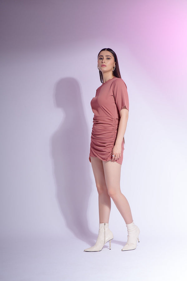 Garden Party Mauve Mirage Dress