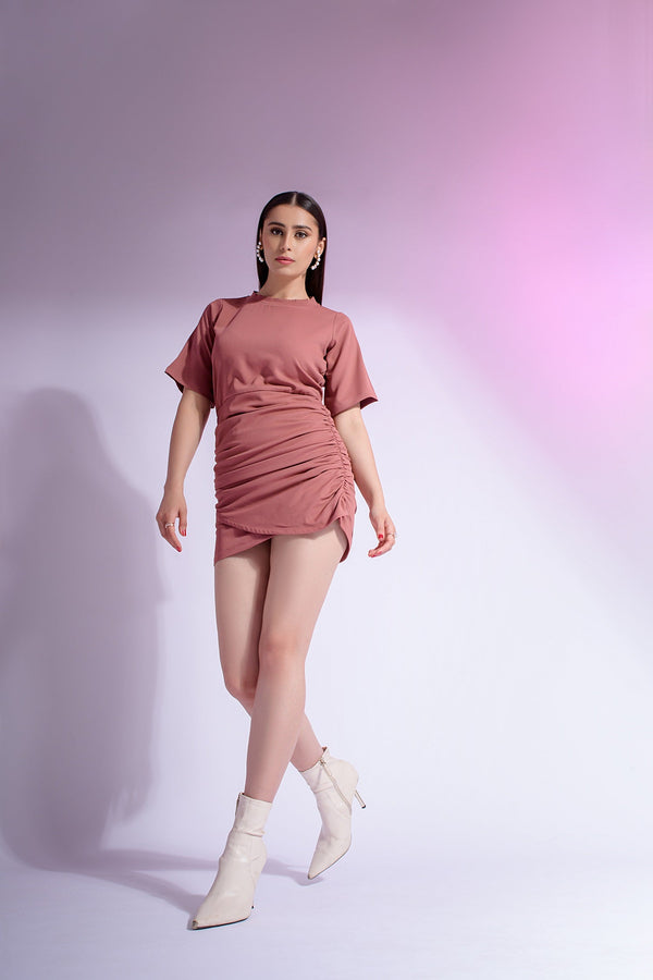 Garden Party Mauve Mirage Dress