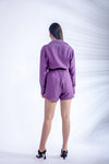 Purple bubble cotton cords