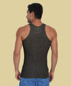 T.T. Men Desire Derby Premium Vest -Black White: Anthra (Pack Of 3)
