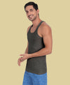 T.T. Men Desire Derby Premium Vest -Black White: Anthra (Pack Of 3)