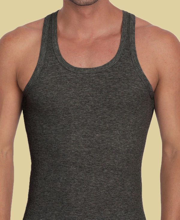 T.T. Men Desire Derby Premium Anthra Vest (Pack Of 2)