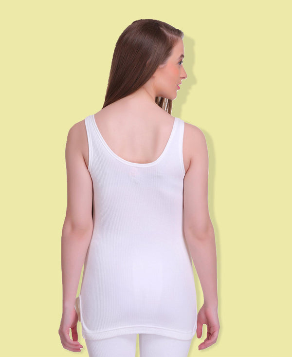 T.T. Women Hotpot Elite Top Thermal - White