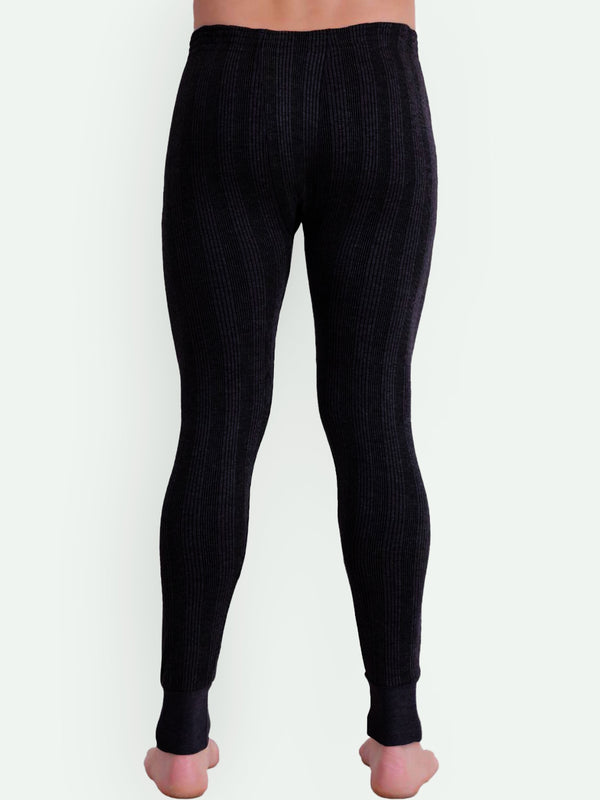 T.T. Men Hotpot Elite Light Weight , Super Warm With Polyfill Sandwich Technology Pyjama Thermal Pack Of 2- Black