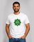 T.T. Men|Eid Special Printed Tees|Round Neck|Half Sleeves|Cotton Blended Tees For Men|Regular Fit|(Non Returnable/ Non Exchangeable Item)|White