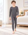 T.T. Elite Kids Light Weight Thermal Set With Polyfill Sandwich Technology - Anthra Melange