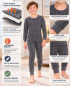 T.T. Elite Kids Light Weight Thermal Set With Polyfill Sandwich Technology - Anthra Melange