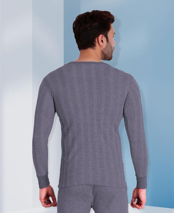 T.T. Men Hotpot Elite Light Weight , Super Warm With Polyfill Sandwich Technology Thermal Set - Navy