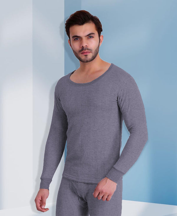 T.T. Men Hotpot Elite Light Weight , Super Warm With Polyfill Sandwich Technology Thermal Set - Navy