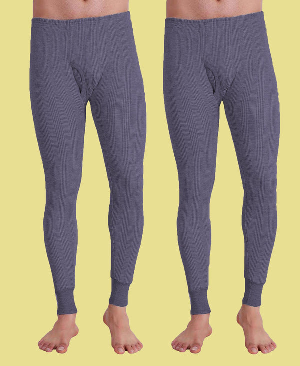 T.T. Men Hotpot Elite Light Weight , Super Warm With Polyfill Sandwich Technology Pyjama Thermal Pack Of 2- Navy