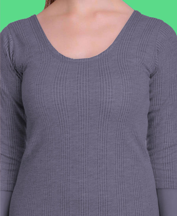 T.T. Women Hotpot Elite 3/4Th Slip Thermal - Navy