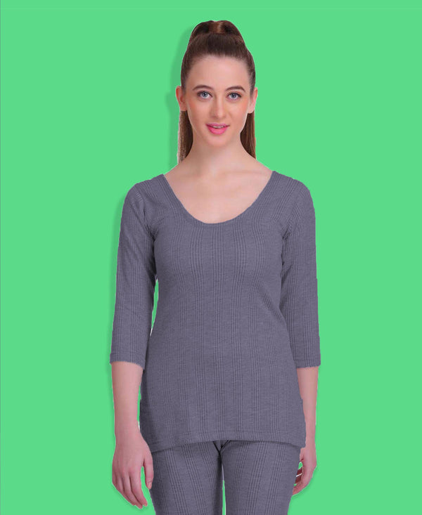 T.T. Women Hotpot Elite 3/4Th Slip Thermal - Navy