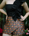 Ikat silkstride skort