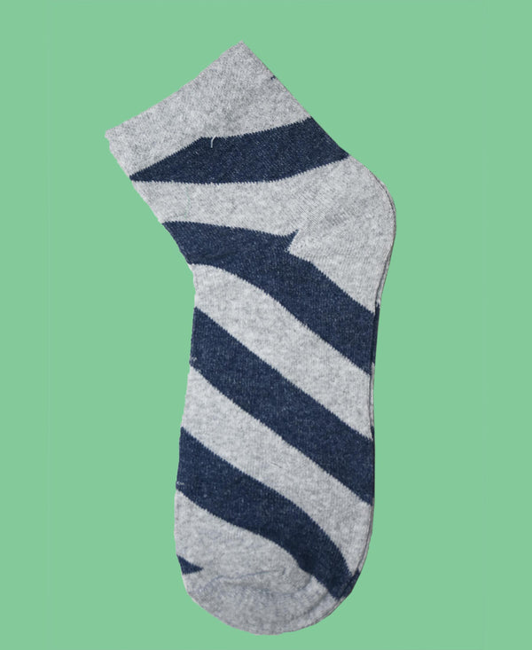 T.T. Men|Premium 100% Cotton MenβS Ankle Length Socks|Soft & Sweat Absorbent|Breathable Everyday Comfort|Pack Of 5|Assorted-D1|-Free