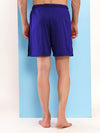 T.T. Men'S Poly Jersey Cut & Sew Short -Royal Blue