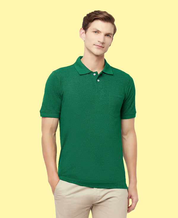 HiFlyers Men'S Grindle Tshirts With Pocket Green