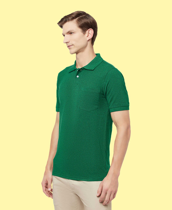 HiFlyers Men'S Grindle Tshirts With Pocket Green