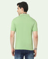 T.T. Men'S Solid Sinker Polo Tshirts With PocketGreen