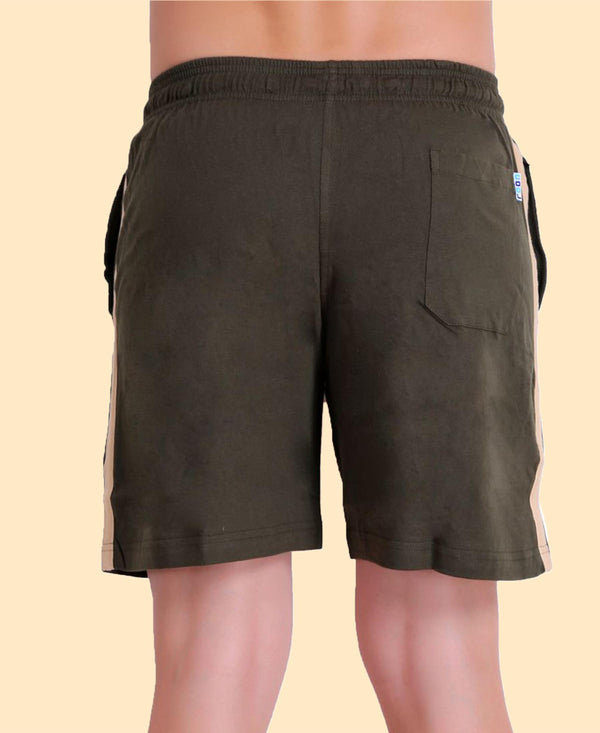 T.T. Men Bermuda Shorts Olive Green