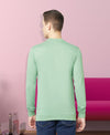 T.T. Men Cotton Polyster Regular Fit Solid Full Sleeve T-Shirt Pack Of 2 (Onion-Green )