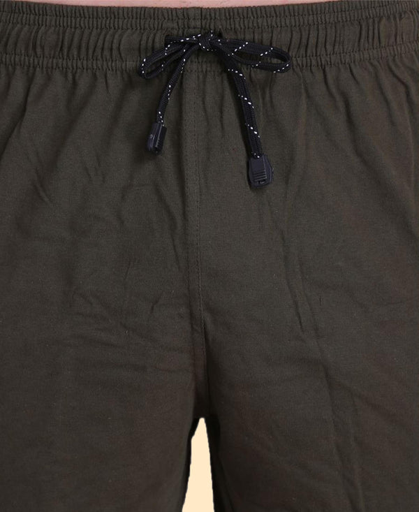 T.T. Men Bermuda Shorts Olive Green