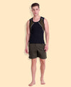 T.T. Men Bermuda Shorts Olive Green