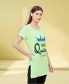 T.T. Women Green Regular Printed Tunic