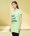 T.T. Women Green Regular Printed Tunic