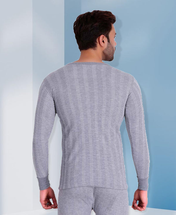 T.T. Men Hotpot Elite Top Thermal - Grey Melange