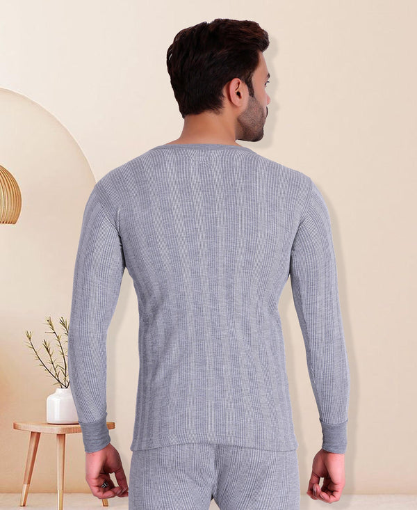 T.T. Men Hotpot Elite Top Thermal - Grey Melange