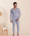 T.T. Men Hotpot Elite Thermal Set V-Neck- Grey Melange