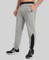 HiFlyers Mens Grey Melange Athleisure Trackpants